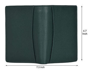 New Business Passport <b>Holder</b> Multifunctional 100% Genuine Leather <b>Wallet</b> Card <b>Holder</b> Multi ID Card <b>Holder</b> For Travel Accessories - Product Image 3