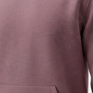 Sweat-shirt à capuche unisexe en coton épais avec logo brodé, pull de fitness, vêtement décontracté d'hiver, couleur personnalisée, approvisionnement en gros - Product Image 5