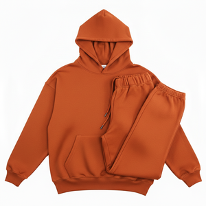 Sudadera con Capucha y Pantalones Deportivos Premium para Hombre, Conjunto de Dos Piezas Personalizado, Ropa Deportiva Informal para Toda Temporada - Product Image 1