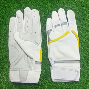 Guantes de Bateo de Béisbol y Sóftbol de Cuero Flexible con Puño Corto, Novedad 2026, para Adultos Hombres/Mujeres, Duraderos, Antideslizantes y Transpirables - Product Image 2
