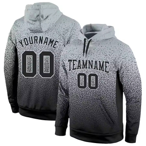 Sudadera con Capucha de Manga Larga con Temática de Béisbol para Hombre, Sudadera con Capucha Suave y Cálida con Bolsillo Delantero para Moda Casual y Uso Diario - Product Image 3