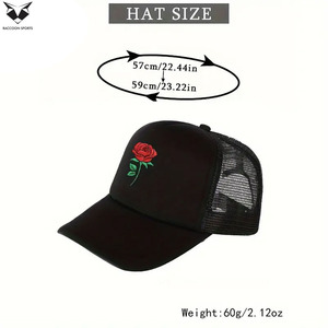 Gorra Trucker de Malla Transpirable Ajustable de Alta Calidad para Correr y Entrenar al Aire Libre, Gorras Trucker Clásicas para Playa y Uso en Exteriores - Product Image 5