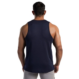Camiseta de Tirantes Unisex para Levantamiento de Pesas, Top Deportivo para Hombre, Algodón, Color y Logotipo Personalizables, Transpirable, Cuello Redondo, 180g, Antiencogimiento - Product Image 1
