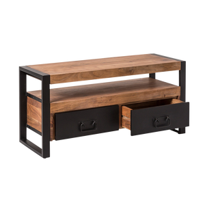 Meuble TV en bois d'acacia Vandana Cresta Aston 112 cm - Product Image 2