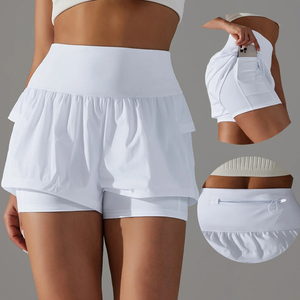 <b>Women's</b> Tennis Skirt Premium Stretch Fabric Pleated Sports <b>Skort</b> <b>for</b> <b>Women</b> Tennis Matches Golf Practice and Outdoor Fitness - Product Image 1