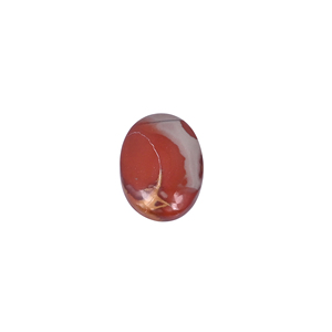Piedra Preciosa Suelta de Jaspe Rojo, Forma Ovalada, 17.40 Quilates, 22x16mm - Product Image 3