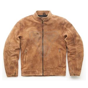 Chaqueta de cuero de motocicleta para Hombre | Chaqueta de motociclista aprobada por CE para todas las estaciones | Chaqueta de montar elegante - Product Image 1