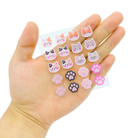 Patchs d'acné mignons en forme d'amusement Matte Invisible Daily Pimple Touch-Up Vitamine C pour les soins de la peau du visage