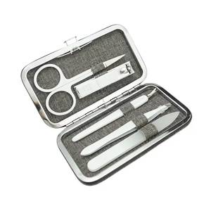 Professional Stainless Steel Manicure Pedicure Kit 10-in-1/7-in-1 Single Storage <b>Case</b> Customization Options Durable High Quality - Product Image 1