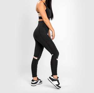 Conjunto Deportivo para Mujer, Top Deportivo con Espalda Descubierta, Leggings de Cintura Alta, Pantalones Estampados con Elasticidad en Cuatro Direcciones, para Yoga, Fitness y Gimnasio - Product Image 6