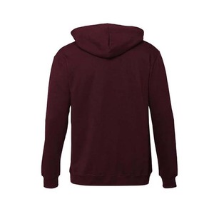 Sweat à capuche zippé intégral en molleton tricoté streetwear de haute qualité pour homme, 460 GSM, en polyester/coton épais, respirant, brodé, couleur unie - Product Image 2