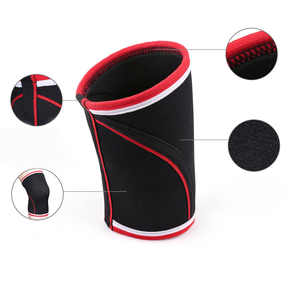 Knee Sleeve for Athletic Performance Weightlifting and Daily Workout Knee Sleeve Flexible 5mm Thick Breathable Neoprene Unisex - Product Image 2