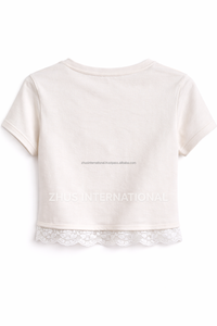 Camisetas Personalizadas para Mujer, con Pedrería, de Manga Corta, Tejidas, Ecológicas, Sexys y Lindas - Product Image 3