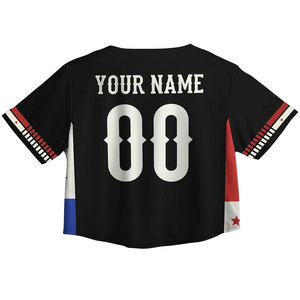 Maillot de baseball personnalisé pour femme, design sur mesure, logo d'équipe, numéro, chemise athlétique à manches courtes, maillot de softball - Product Image 3