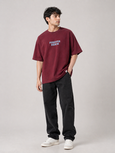 Camiseta Casual Premium de Algodón Tejido de 290 GSM, Gruesa, Transpirable, Antiarrugas, con Estampado Personalizado Delantero y Trasero - Product Image 2