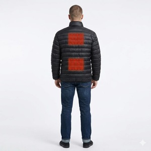 Chaqueta Acolchada con Calefacción a Batería de 5V, con Elementos Calefactores de Fibra de Carbono, Personalizable con Logotipo de Marca - Product Image 3