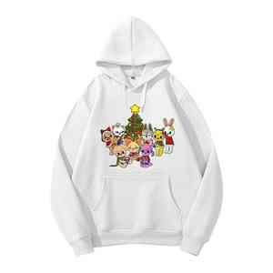 Sweat à capuche en coton brodé avec lettres KPOP Idol Stray Kids STAY, style décontracté d'hiver - Product Image 1