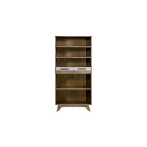 SOHO Collection Modern Space-Saving Durable 1850mm Height <b>Solid</b> <b>Wood</b> High Quality Multifunction Easy-Install Home <b>Bookcase</b> - Product Image 1
