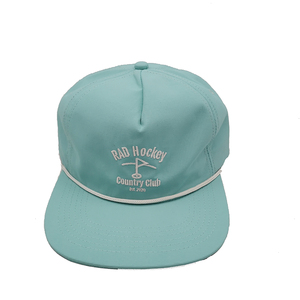 Casquette 5 panneaux personnalisée de haute qualité 2026, broderie sportive, respirante et imperméable, à visière plate - Product Image 1