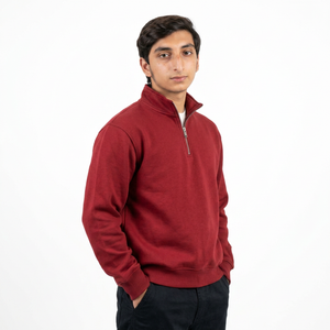 Sudadera Personalizada para Hombre con Cierre de Cremallera, Mezcla de Algodón Suave, Corte Holgado, Puños Acanalados, Estilo Urbano Informal - Product Image 4