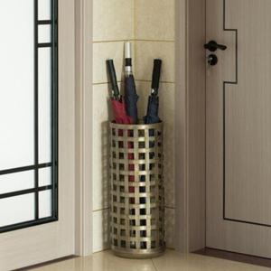 Porte-parapluie décoratif moderne en métal, support de parapluie en fer pour salon, entrée, bureau, décoration - Product Image 4