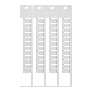 Etiquetas Flexibles para Bloques de Terminales BradyJet J1000 de 6 mm x 12 mm con Paso de 6 mm para Paneles de Control - Product Image 1