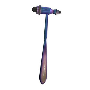 Marteau de réflexe neurologique professionnel Tromner en acier inoxydable à pointe aiguisée pour la détection des réponses cutanées superficielles - Product Image 1