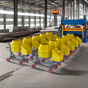 Mezclador de cemento de construcción profesional de 450L, mezcladora de hormigón resistente con componente de núcleo de motor - Product Image 2