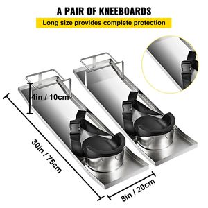 Coppia di Kneeboard in Acciaio Inossidabile 30FT X 8FT per Spostamento Calcestruzzo, Slider per Calcestruzzo 8FT - Product Image 3