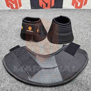 New Latest Design Horse Riding Bell <b>Boots</b> Equipment Custom Made with Logo & Colors Horse <b>Brushing</b> <b>Boots</b> Horse Riding Bell <b>Boots</b> - Product Image 1