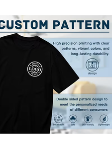 Men's 100% Cotton Custom T-Shirt - Personalized Double-Sided Print Suitable for Team Uniforms Gifts Events Soft Slim Fit - Product Image 6