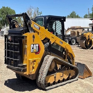 รถตักล้อยาง Cat 299D3 พร้อมห้องโดยสาร EROPS ระบบทำความร้อนและปรับอากาศ จอแสดงผลขั้นสูง พร้อมกล้อง ระบบไฮดรอลิกเสริมแรงดันสูง รถตักแบบตีนตะขาบ - Product Image 3
