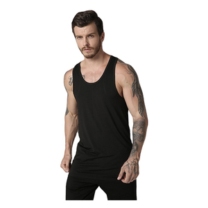 เสื้อกล้ามกีฬาผู้ชาย พรีเมียม ไร้แขน สำหรับออกกำลังกาย ซับเหงื่อ ระบายอากาศดี รับผลิตแบบ OEM ODM มีบริการตัวอย่าง - Product Image 3