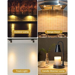 Lampada Scaldacera Dimmerabile 120V 50W 2800K Bianco Caldo con Bruciatore a 2 Pin e 2 Lampadine Alogene GU10 da 50W C+C - Product Image 3