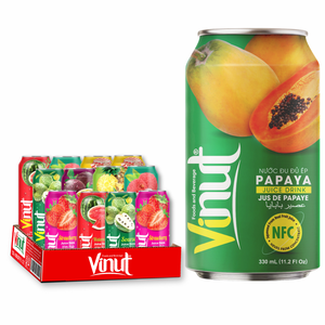 เครื่องดื่มน้ำผลไม้และผักมะละกอปราศจากน้ำตาล330มล. เพื่อสุขภาพ - Product Image 1