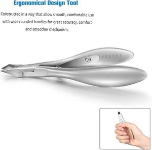 Ciseaux de barbier professionnels pour cheveux et barbe avec manche en plastique – Instruments de coiffure et de soin personnel - Product Image 6