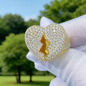 Luxury Moissanite Bear <b>Ring</b> Iced Out Animal <b>Ring</b> 925 <b>Silver</b> Hip Hop Jewelry Bold Statement Gifts For <b>Male</b> Ladies Elegant Shine - Product Image 3