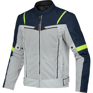 Chaquetas de Motociclismo Personalizadas, Impresas, Resistentes al Viento, para Verano e Invierno, de Poliéster/Nailon, Transpirables, Equipo de Protección de Nivel 2 - Product Image 1