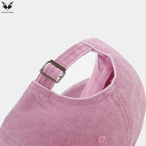Nouvelle Arrivée Casquette de Baseball Souple Non Structurée en Coton Peau de Pêche Lavé avec Broderie Cœur Personnalisée Réglable - Product Image 3
