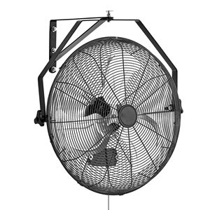 Ventilatore Industriale da Parete da 20 Pollici ad Alta Velocità 4650 CFM, 3 Velocità, Potente, con Spina AU, in Metallo Alluminio per Garage - Product Image 5