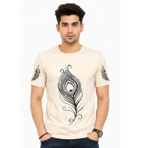 Camiseta de Algodón para Hombre, OEM ODM, con Logotipo Personalizado, Manga Corta, Transpirable, Informal, Ropa al por Mayor, Camiseta de Algodón Premium para Hombre - Product Image 1