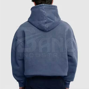 Sudaderas con Capucha de Diseño Popular, Lavado Ácido, 100% Algodón, Tela de Felpa, Tacto Suave, Alta Calidad, Transpirables, Ecológicas, Personalizadas, para Invierno - Product Image 4