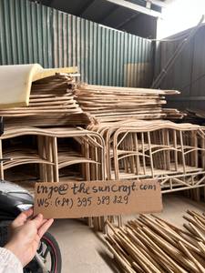 Tête de lit en rotin naturel motif paon pour lit simple, fabriquée au Vietnam, taille personnalisable, pour décoration de chambre à coucher - Product Image 3