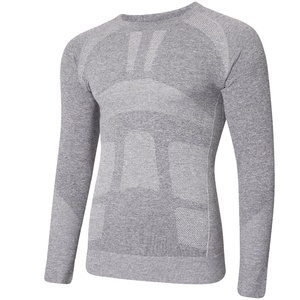 Ensemble de sous-vêtements thermiques en polaire pour homme, respirant et confortable, couche de base d'hiver fine et respirante, logo personnalisé pour homme - Product Image 3