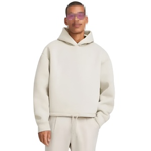 Sudaderas Extra Grandes para Hombre, Estilo Casual Urbano, Sudadera con Capucha de Manga Larga, Mezcla de Algodón, Corte Holgado - Product Image 1