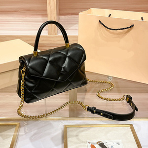 Bolso de mano de cuero genuino para mujer con logotipo personalizado, bolso de trabajo impermeable para negocios, de gran capacidad, para mujer. - Product Image 1