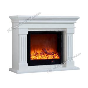 Chimenea Eléctrica Moderna Independiente de Madera con Repisa, Chimenea de Propano con LED <span class=keywords><strong>para</strong></span> <span class=keywords><strong>Sala</strong></span> de Estar, Decorativa - Product Image 1