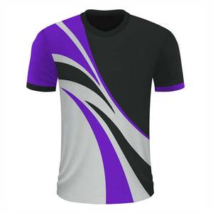 Camiseta Casual para Hombre, Corte Regular, Cuello Redondo, Color Sólido, Impresión Digital Personalizada, Transpirable, de Secado Rápido, Poliéster/Algodón, para Campaña Electoral - Product Image 3