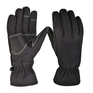 Gants de ski personnalisés à faible MOQ avec logo en caoutchouc, fourniture directe d'usine, impression sérigraphique sur mesure, vêtements d'hiver à marque privée - Product Image 2