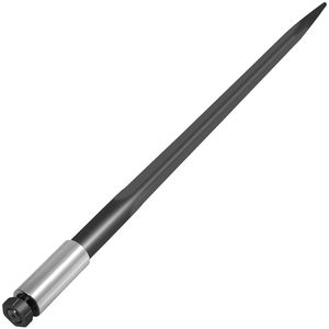 Punta per balle di fieno da 39 pollici, capacità 3600 libbre, attacco rapido, per balle quadrate, punta da 1 3/4 pollici, nera, accessori per macchine edili - Product Image 6